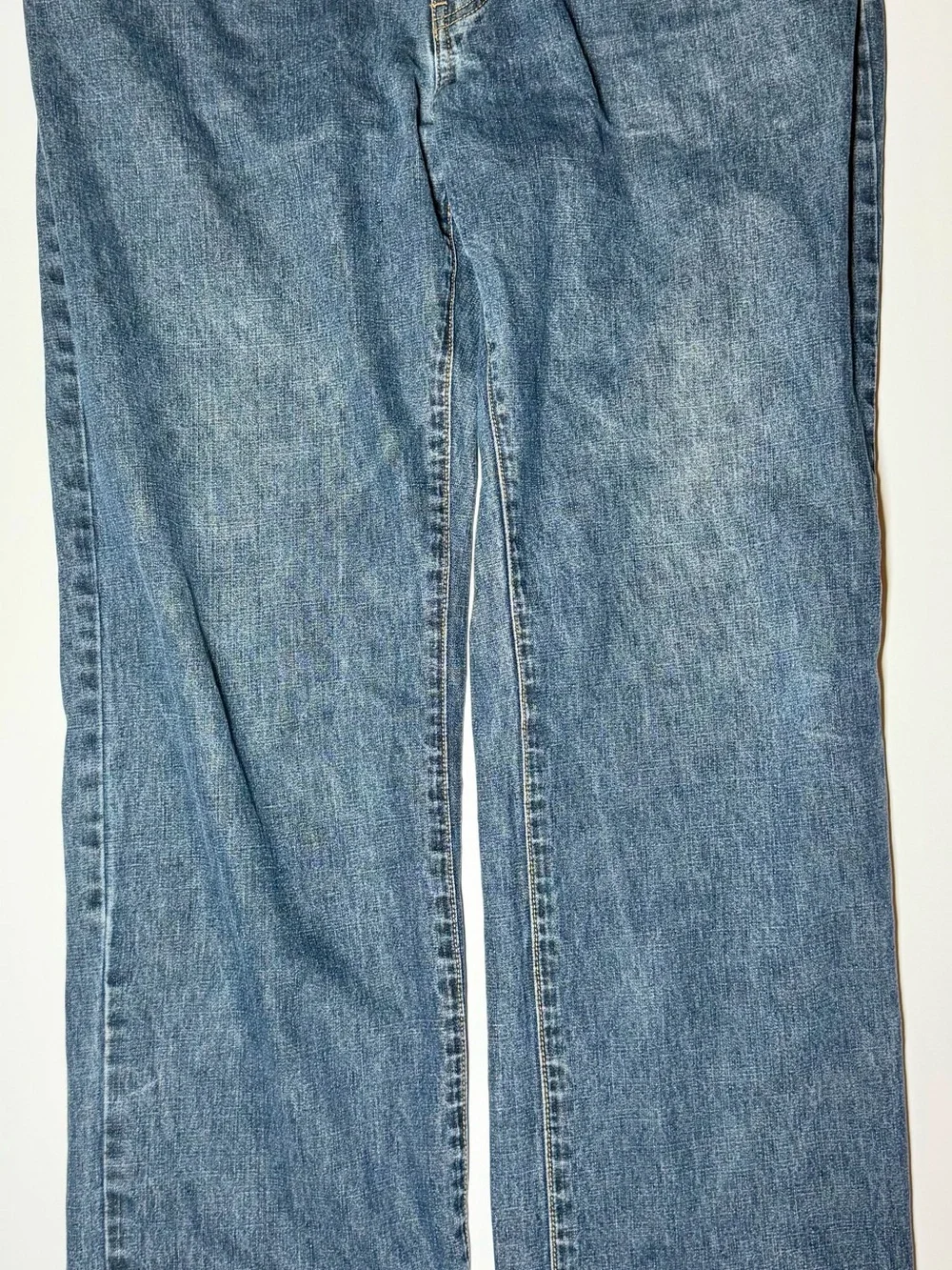 Kenneth Cole Reaction Men’s Relaxed Straight Leg Blue‎ Denim Jeans 36x34 EUC Y2K